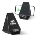20854 - KABLOSUZ ŞARJ HOPARLÖR W120 (AKILLI SAAT-ALARM-IŞIKLI LOGO) - Görsel 4