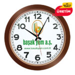 GALAKSİ DUVAR SAATİ AHŞAP (38 CM) - Görsel 2