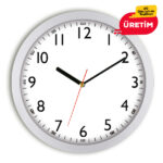 ORÇUN DUVAR SAATİ GÜMÜŞ (35 CM) - Görsel 2
