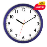ORÇUN DUVAR SAATİ LACİVERT (35 CM) - Görsel 2