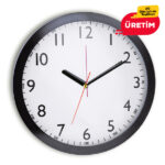 ORÇUN DUVAR SAATİ SİYAH (35 CM) - Görsel 2