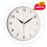 SÖNMEZ DUVAR SAATİ BEYAZ (25 CM) - Görsel 2
