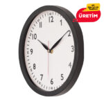 SÖNMEZ DUVAR SAATİ SİYAH (25 CM) - Görsel 2