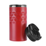 55520 KR - KUPA ÇELİK BARDAK KIRMIZI 300 ML - Görsel 3