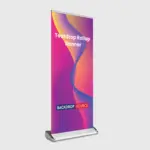 Roll-Up Banner – Alüminyum Mekanizmalı Taşınabilir Tanıtım Standı