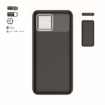 HOLL POWERBANK SİYAH 10.000 MAH 22,5W PD HIZLI ŞARJ